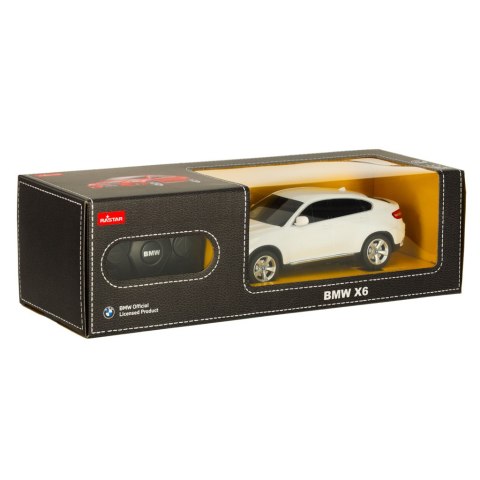 Samochód zdalnie sterowany Rastar 31700 BMW X6 1:24 biały Kik Sp. z o. o. Sp. k. Samochód zdalnie sterowany Rastar 31700 BMW X6 1:24 biały Kik Sp. z o. o. Sp. k.