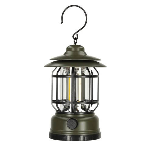 Lampa ogrodowa kempingowa na biwak z uchwytem piknik akumulatorowa USB Kik Sp. z o. o. Sp. k. Lampa ogrodowa kempingowa na biwak z uchwytem piknik akumulatorowa USB Kik Sp. z o. o. Sp. k.