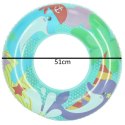Kółko do pływania koło dmuchane kółko plażowe delfin 60 kg BESTWAY 36113 51 cm Kik Sp. z o. o. Sp. k.