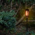 Lampy solarne ogrodowe pochodnie 12LED 4szt. Kik Sp. z o. o. Sp. k.