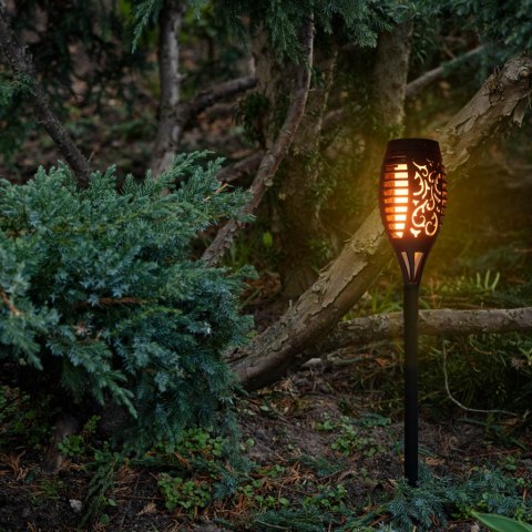 Lampy solarne ogrodowe pochodnie 12LED 4szt. Kik Sp. z o. o. Sp. k. Lampy solarne ogrodowe pochodnie 12LED 4szt. Kik Sp. z o. o. Sp. k.