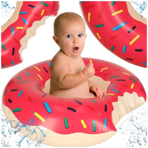 Kółko do pływania koło dmuchane Donut różowe 50cm max 20kg 3-6lat Kik Sp. z o. o. Sp. k. Kółko do pływania koło dmuchane Donut różowe 50cm max 20kg 3-6lat Kik Sp. z o. o. Sp. k.