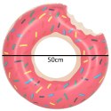 Kółko do pływania koło dmuchane Donut różowe 50cm max 20kg 3-6lat Kik Sp. z o. o. Sp. k.
