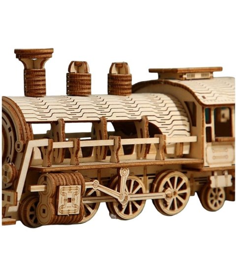 DREWNIANE PUZZLE PRZESTRZENNE 3D - POCIĄG DIY 12+ ROZWIJA KONCENTRACJĘ DREWNIANE PUZZLE PRZESTRZENNE 3D - POCIĄG DIY 12+ ROZWIJA KONCENTRACJĘ