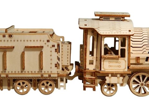DREWNIANE PUZZLE PRZESTRZENNE 3D - POCIĄG DIY 12+ ROZWIJA KONCENTRACJĘ DREWNIANE PUZZLE PRZESTRZENNE 3D - POCIĄG DIY 12+ ROZWIJA KONCENTRACJĘ