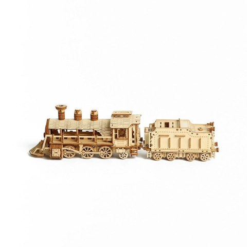 DREWNIANE PUZZLE PRZESTRZENNE 3D - POCIĄG DIY 12+ ROZWIJA KONCENTRACJĘ DREWNIANE PUZZLE PRZESTRZENNE 3D - POCIĄG DIY 12+ ROZWIJA KONCENTRACJĘ