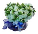 STROIK SERCE 33cm x 27cm NA MAŁY GRÓB SERDUSZKO NA CMENTARZ